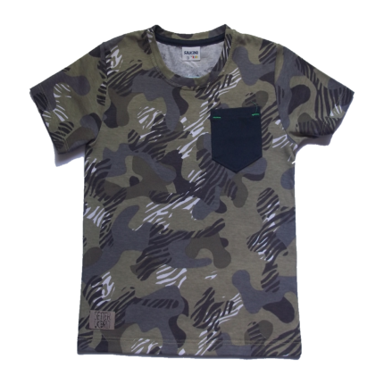 Camiseta Estampada c/Manga Bebê