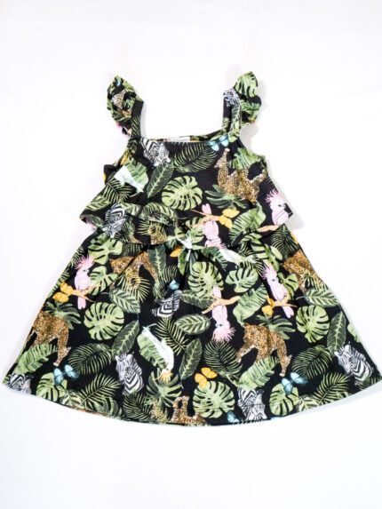 Vestido Estampado Meia Malha