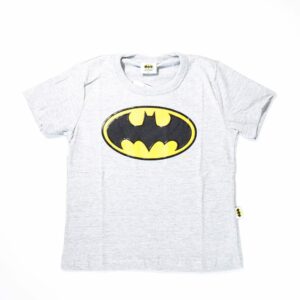 Camiseta Bebê com Manga Licenciado Batman