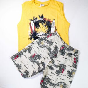 Conjunto Camiseta Regata C/Bermuda