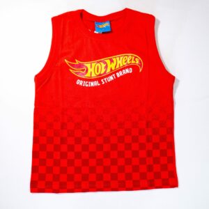Camiseta Regata Licenciado HotWheels