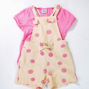 Conjunto Blusa com Macacão Infantil