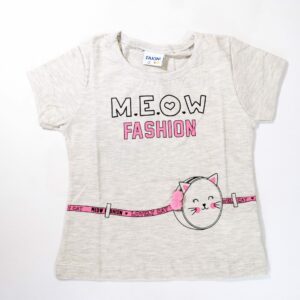 Blusa Meia Malha Com Manga 2 a 03 anos