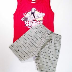 Conjunto Bebê Regata C/Bermuda