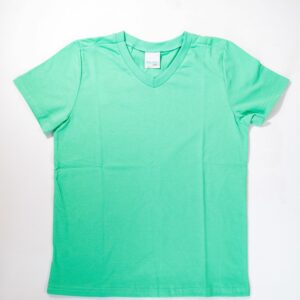 Camiseta Com Manga Gola V
