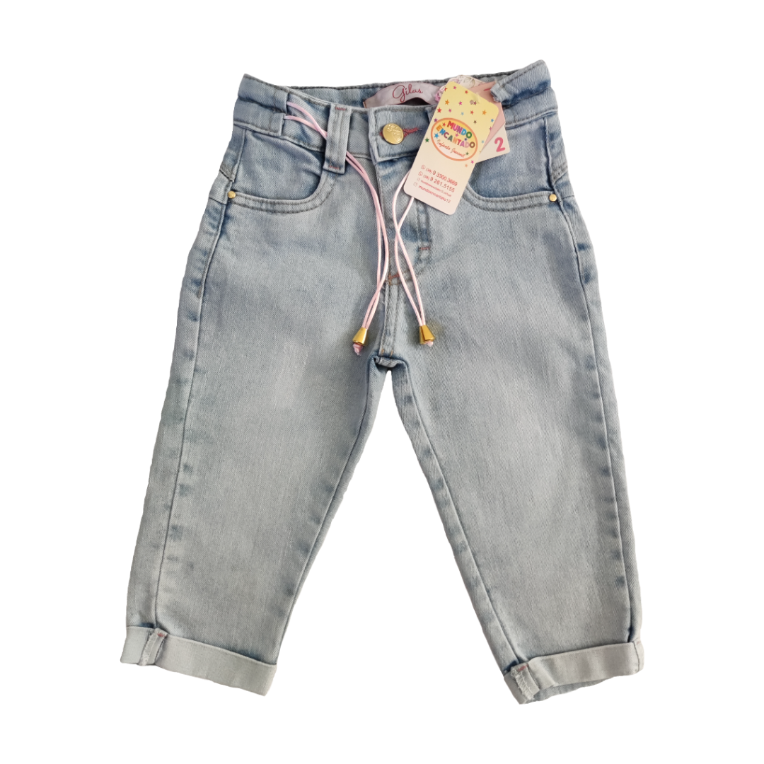 Calça jeans infantil clara 1.0