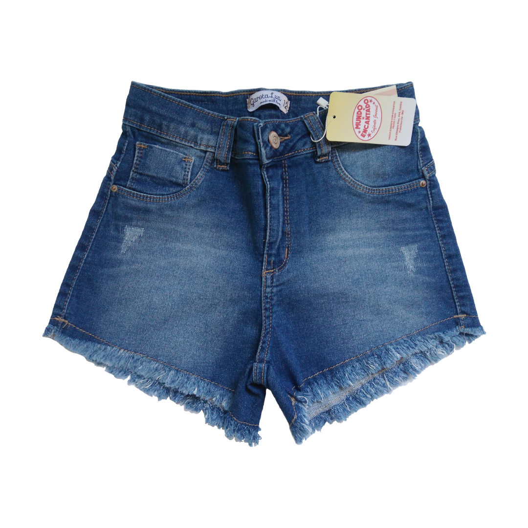 Short jeans feminino 2.0