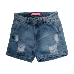 Short Infanto Juvenil Jeans