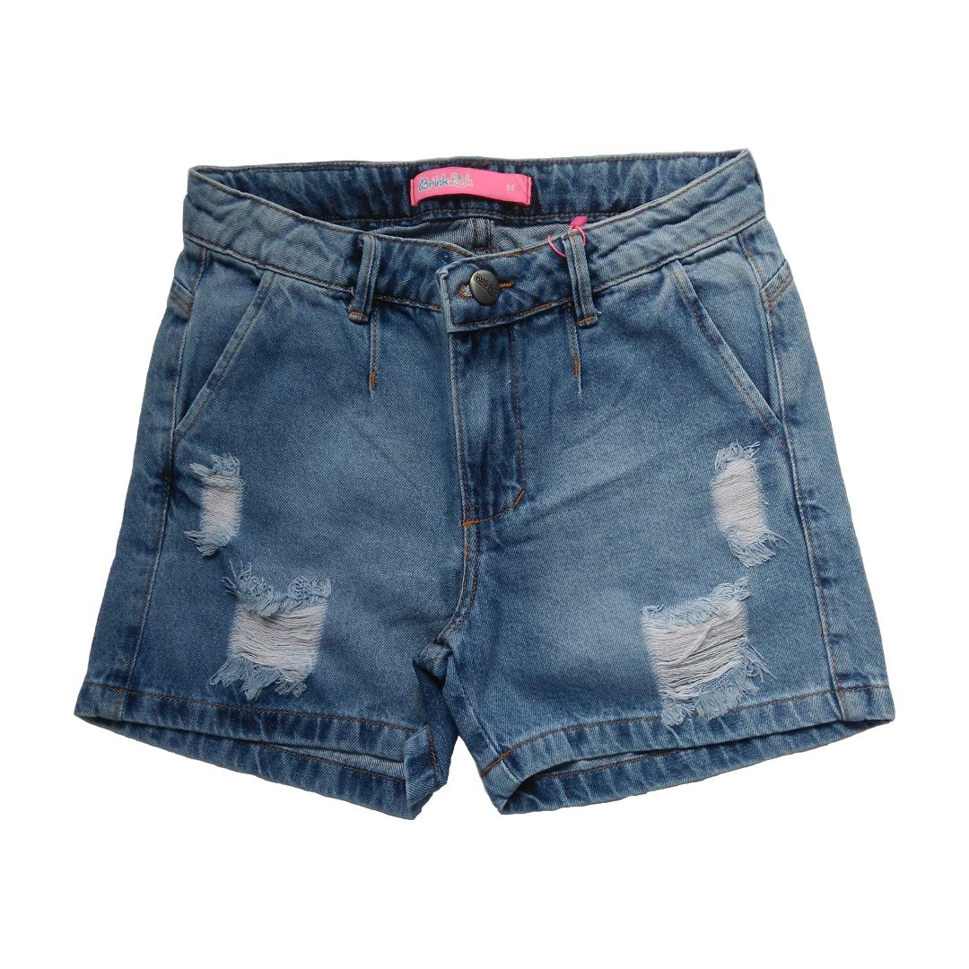 Short jeans feminino claro 3.0