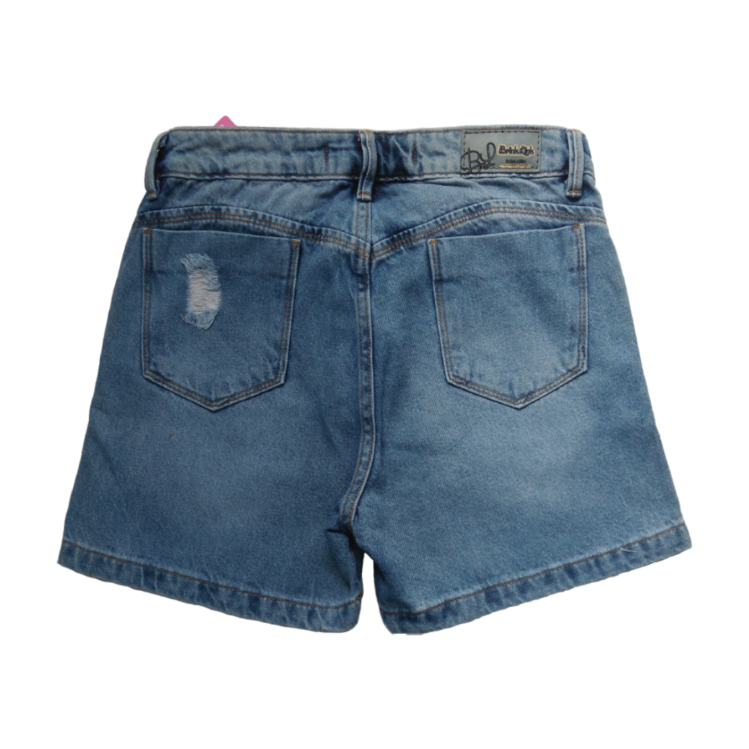 Short jeans feminino claro 3.1