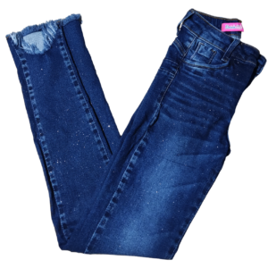 Calça Jeans Com Lycra  e Gliter