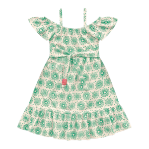 Vestido Estampado Midi