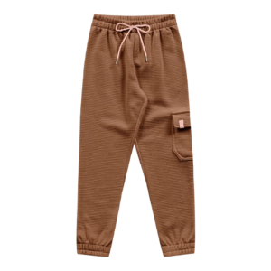 Calça Moleton Infantil Feminina Cargo