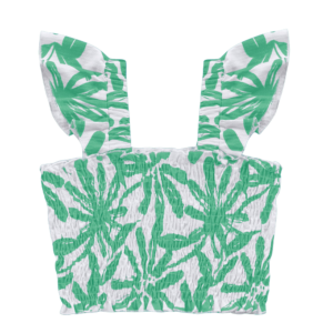 Blusa Cropped Lastec Malha Florence