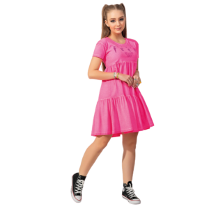 Vestido Meia Malha Juvenil