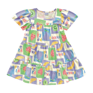 Vestido Meia Malha Infantil