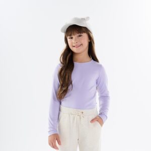Blusa Manga Longa Básica Infantil