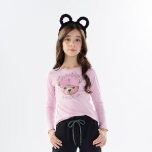 Blusa Manga Longa Infantil