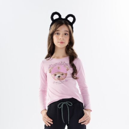Blusa Manga Longa Infantil