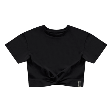 Blusa tipo Cropped Juvenil Minimalista