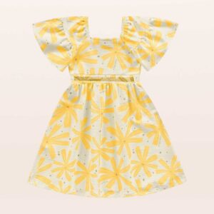 Vestido Estampado Infantil 02 a 03 anos