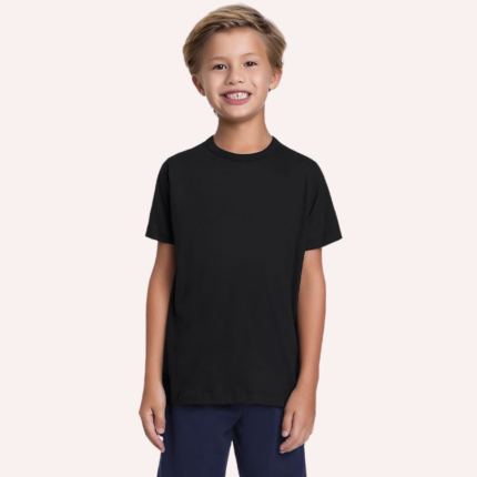 Camiseta com Manga Básica Infantil