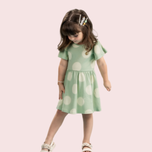 Vestido Cotton Com Bolas