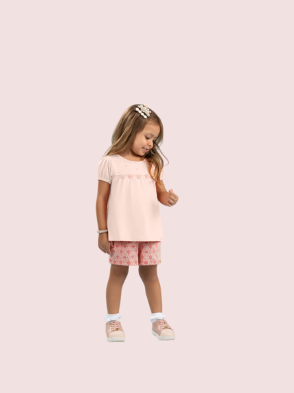Conjunto Bata com Short
