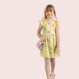 Vestido Silky com Elastano Sublimado