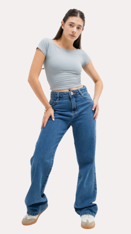 Calça Wide Leg Juvenil