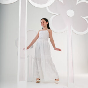 VESTIDO LONGO JUVENIL ALGODÃO