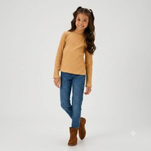 Blusa Manga longa Canelada