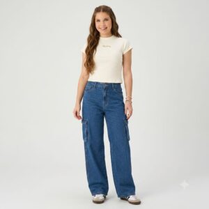 Blusa Canelada com Manga