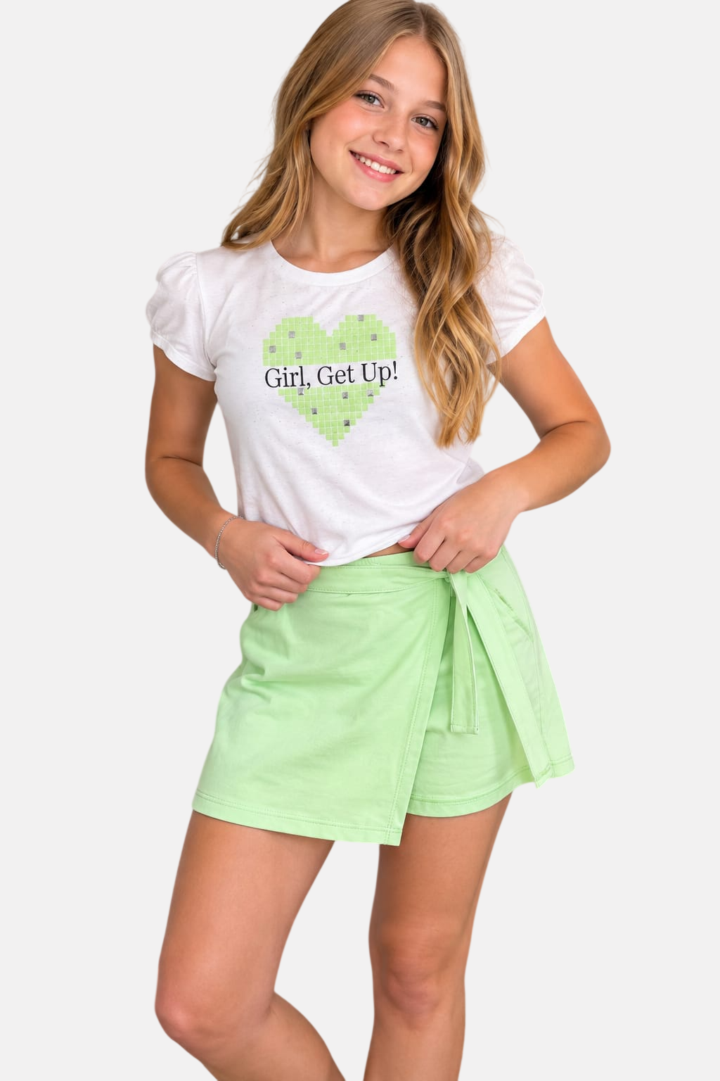 Conjunto com Short Saia Juvenil - Imagem 2